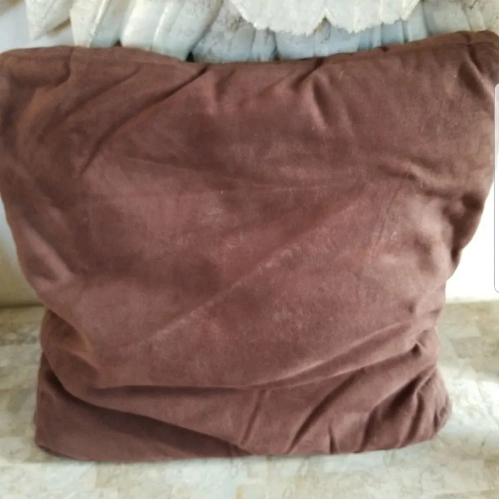SALE! Chocolate Velvet Pillow